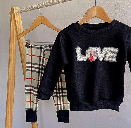 Conjunto Infantil Love Xadrez