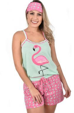 Pijama Flamingo Mãe