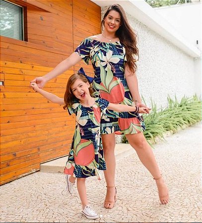 Vestido Jardim - Mãe