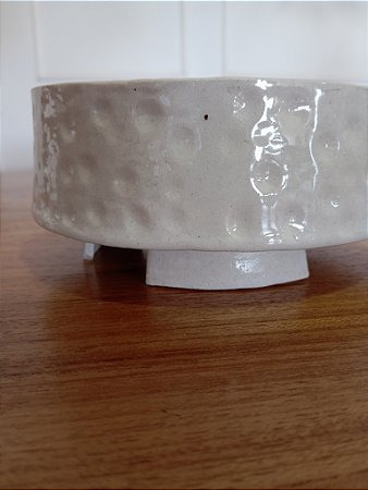 Travessa em porcelana branca