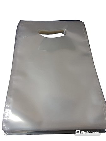 Sacolas Plasticas Boca De Palhaço 15x25 - Kg 210 Unidades - Cristal