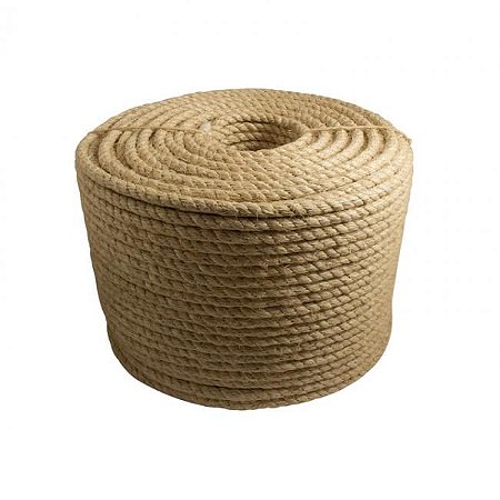 Corda De Sisal Para Arte E Artesanato 14mm - Casa Multi Variedades