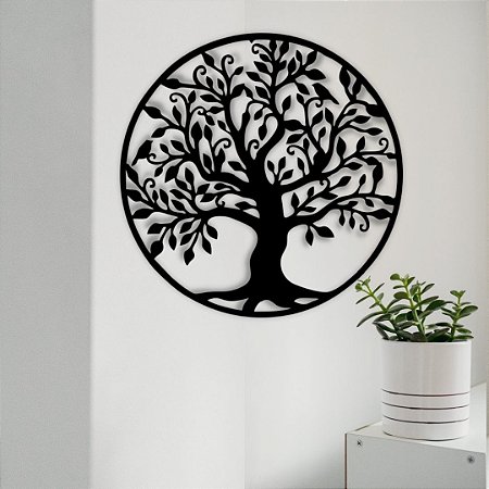 Árvore Circular decoração em mdf
