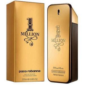 Perfume Paco Rabanne 1 Million Eau de Toilette Masculino 200ML | BABARZURI  - Aproveite As Tendências e Ótimos Preços | BABARZURI