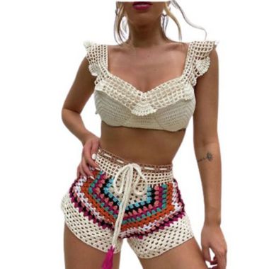 Conjunto de crochê
