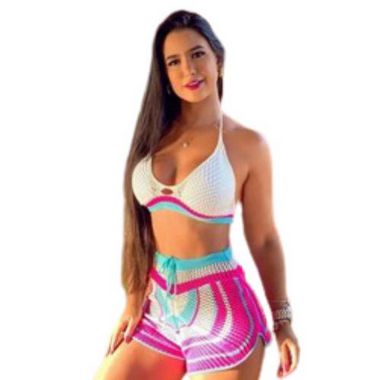 Conjunto de crochê