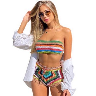 Conjunto de crochê