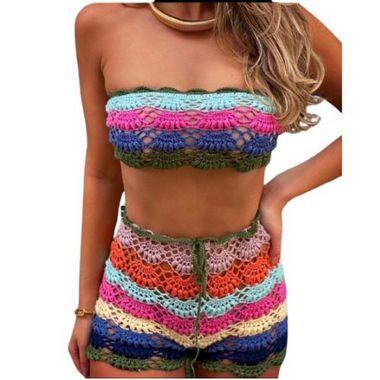 Conjunto de crochê