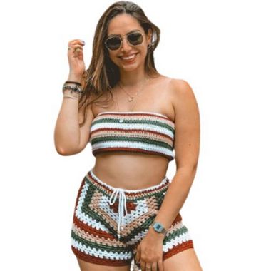 Conjunto crochê