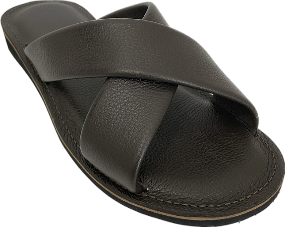 Chinelo cruzado original Café