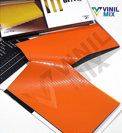 LONA VINILTOP FL LARANJA SEMIBRILHO 0,35 1,40