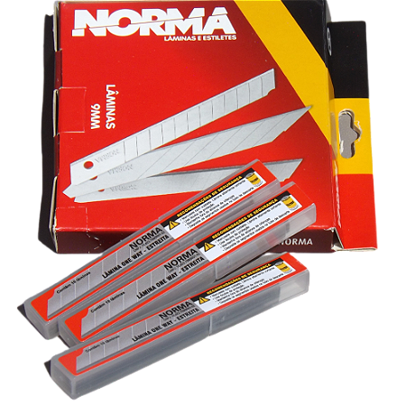 LAMINA 9MM 30 GRAUS SIMPLE LINE S NORMA