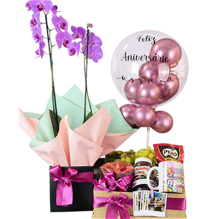 Café da Manhã Completo com Orquídea