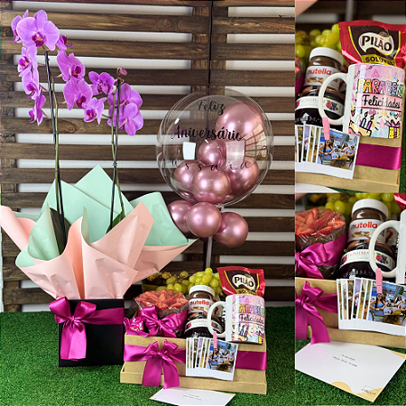 Café da Manhã Completo com Orquídea