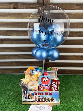 Cesta de Café da Manhã Infantil com Tema