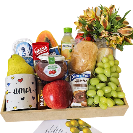 Bandeja Café da Manhã / Tarde Light / Fit