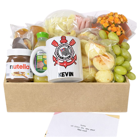 Mini Bandeja Café da Manhã / Tarde com Caneca