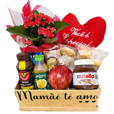 Cesta Café da Manhã Mamãe Te Amo