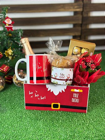 Cesta Natal Com Caneca