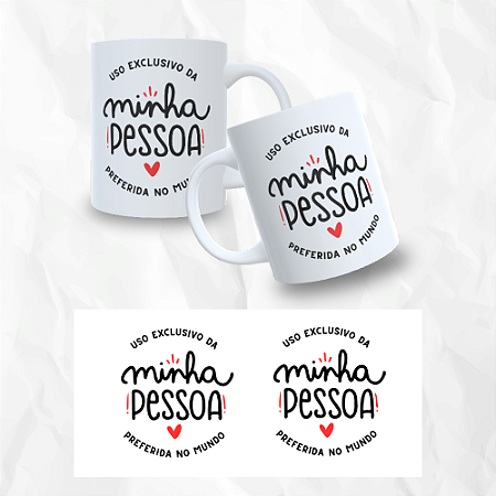 Caneca Personalizada Minha Pessoa