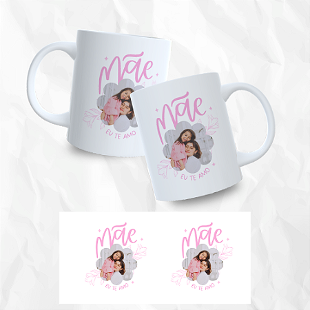 Caneca Personalizada Mãe Eu Te Amo