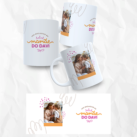 Caneca Personalizada Uso Exclusivo Mãe