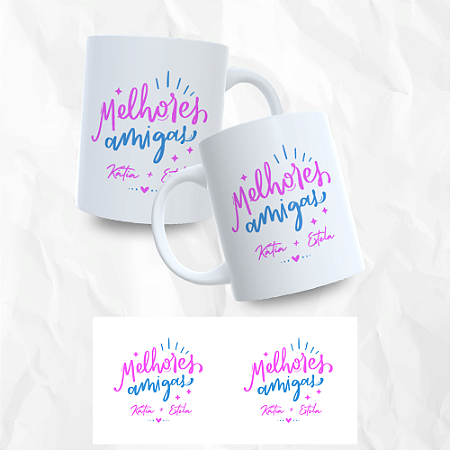 Caneca Melhores Amigas