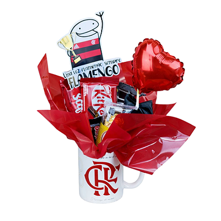 Caneca Personalizada Com Time e Doces