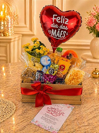 Cesta Café da Manhã Mamãe Te Amo