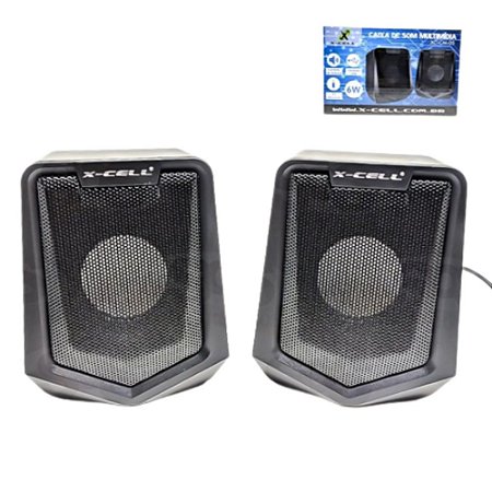 Caixa de som Multimídia 6W X-Cell XC-CM-05