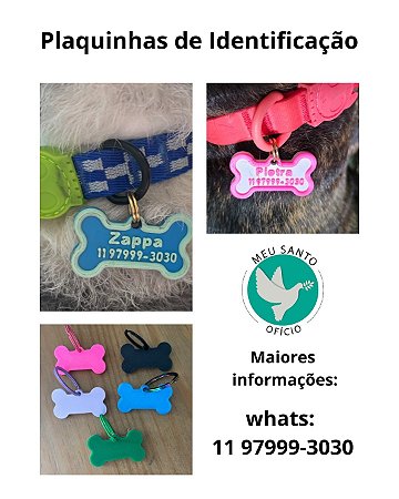 Plaquinha de Identificação