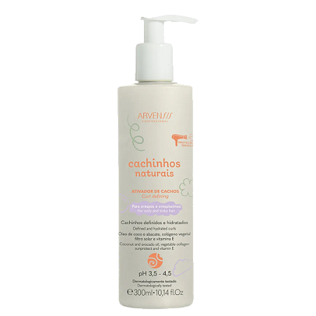 Ativador Cachinhos Ondulados 300ML - Arvensis