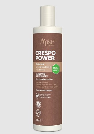 Gelatina Ativadora e Umidificadora Crespo Power Ápice