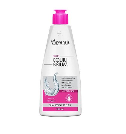 Shampoo Micelar Sem Sulfato Arvensis 300ml