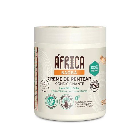 Creme de Pentear África Baobá 500g Ápice