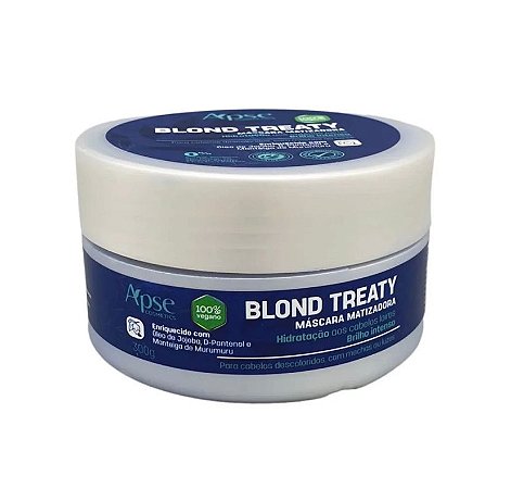 Máscara Matizadora Blond Treaty 300g Ápice