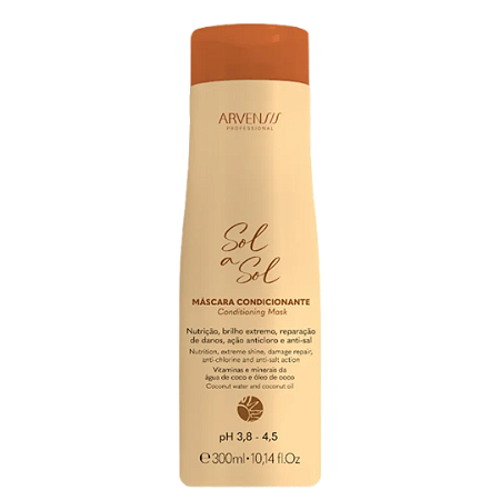 Máscara Condicionador Sol a Sol 300 ML Arvensis