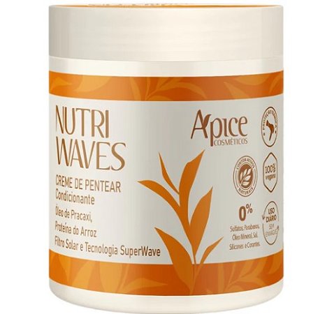 Creme de Pentear Nutri Waves 500g Ápice