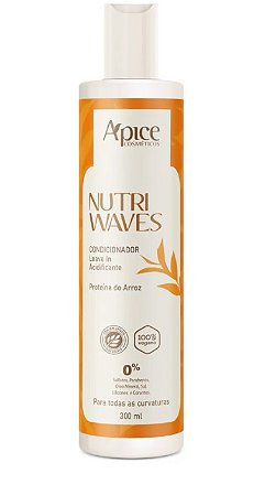 Condicionador Acidificante e Leave In Nutri Waves 300ML Ápice