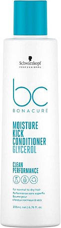 Condicionador hidratante Schwarzkopf Professional BC Bonacure Clean Performance Moisture Kick - 200ml