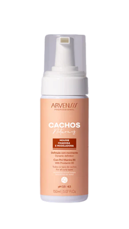 MOUSSE FIXADORA E MODELADORA 150 ML ARVENSIS