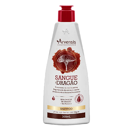 Shampoo Sangue De Dragão 300ml Arvensis