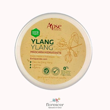 Máscara Hidratante Ylang Ylang 300g Ápice