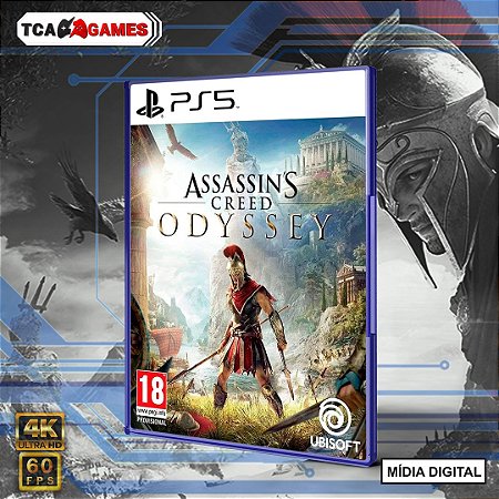Assassin's Creed Odyssey PS5 Mídia Digital - Jogos digitais para Ps4, Ps5,  Xbox One e Series.