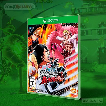 One Piece: Burning Blood – Xbox One Mídia Digital - Jogos digitais para  Ps4, Ps5, Xbox One e Series.