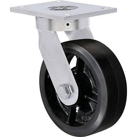 Rodízio Ergonomic Heavy Duty – B – Borracha moldada