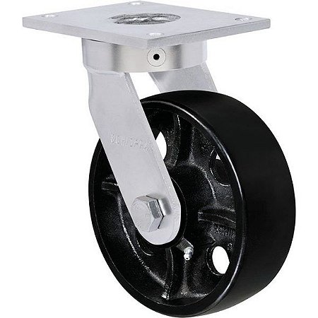 Rodízio ERGONOMIC HEAVY DUTY  – F – FERRO FUNDIDO