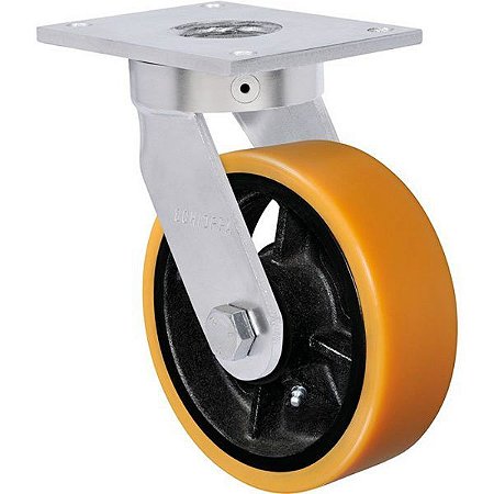 Rodízio ERGONOMIC HEAVY DUTY – P – POLIURETANO MOLDADO