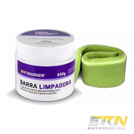 BARRA LIMPADORA 300G CLAY BAR DESCONTAMINADORA - FINISHER®