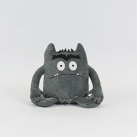 Pelúcia O monstro das cores - Cinza (medo) - Pré-venda até 30/04